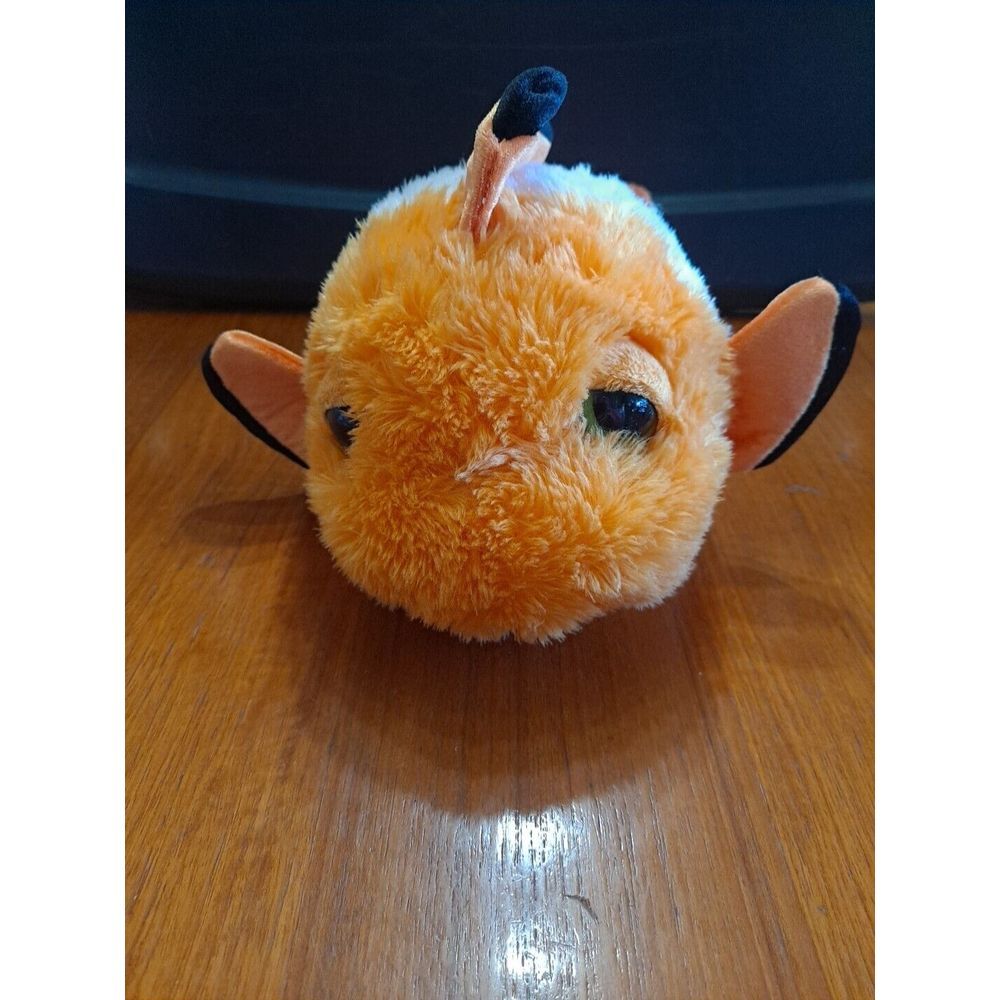 2015‎ Aurora 12" Clown Fish Orange White Stuffed Animal Plush